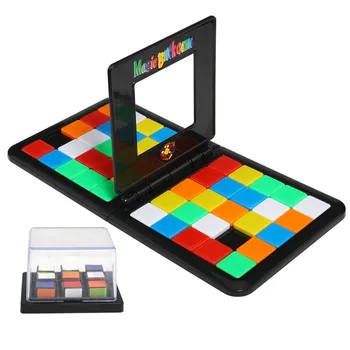 3D головоломка Race Cube Настольные блоки Игра для детей и взрослых Обучающая игрушка для родителей и детей Двухскоростная игра Magic Cubes