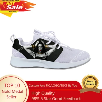 Горячая и крутая мода, забавные Новые летние кроссовки высокого качества, удобная спортивная обувь, мужские и женские классические кроссовки 3D Jessie J