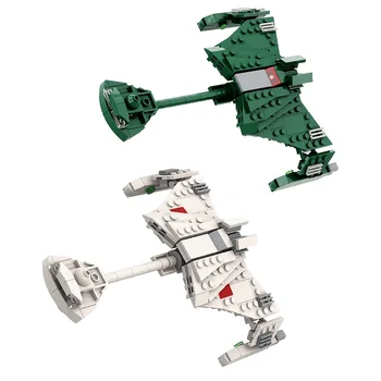 Космический Корабль Gobricks MOC Interstellarss Клингоны В Космическом Походе D7 Battles Крейсерская Модель Строительный Блок Игрушки Набор Кирпичный Подарок Для Детей