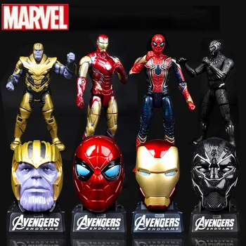 Marvel Avengers Sculpting Gameplay Деформационный Комбинированный Набор Игрушек Полный Набор Подвижных Моделей Железного Человека-Паука и Черной Пантеры