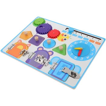 1 комплект игровой доски для занятий с малышом, сенсорная доска Монтессори, обучающая игрушка для дошкольников, детские игрушки