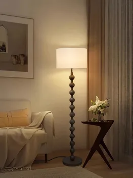 Французский средневековый торшер с бесшумным ветром Для гостиной, американский ретро-светильник для спальни, торшер