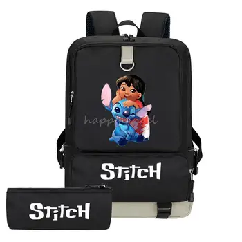 Рюкзак для косплея Disney Stitch, повседневные школьные сумки для подростков, Женские Мужские дорожные ноутбуки, наружная дверь, Mochilas, Водонепроницаемые сумки, подарок