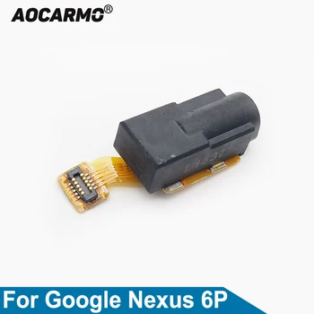 Aocarmo Отверстие для наушников Разъем для аудиогарнитуры для наушников Гибкий кабель для Google Nexus 6P Ремонтная деталь H1511 H1512