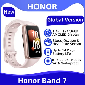 Глобальная версия Honor Band 7 Смарт-браслет 1,47 
