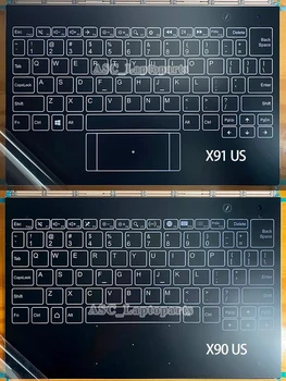 Новая клавиатура США для LENOVO YOGA BOOK X91X X91F YB1-X91L YB1-X91F X90 X90F X90L YB1-X90L YB1-X90F Сенсорная клавиатура ноутбука с подсветкой