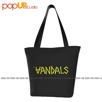 Панк-рок-хардкор-трэш-группа Vandals, модные сумки, Многоразовая хозяйственная сумка для переноски