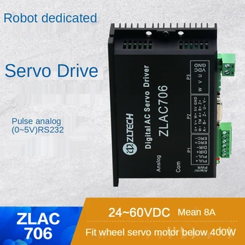 ZLAC706 ZLAC706-CAN сервопривод последовательный порт CAN коммуникационный робот-концентратор с высокоточным двигателем