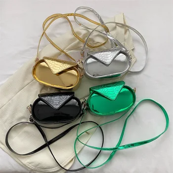 Модные сумки через плечо из искусственной кожи крокодила для женщин, новые простые кошельки большой емкости, женские дизайнерские трендовые зеленые сумки