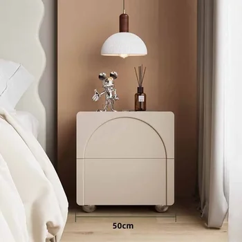 Тумбочка для хранения в спальне, современные белые минималистичные тумбочки для гостиной, Прикроватные шкафы для кукольного домика, украшения для дома
