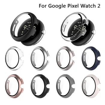 Стеклянный корпус для смарт-часов Google Pixel Watch 2, защитная крышка экрана для смарт-часов Google Pixel Watch Pixel Watch2, чехол-накладка на бампер