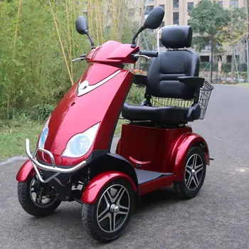 Горячая продажа 200 Вт-500 Вт, 25 км / ч, 48 В аккумулятор, самокаты для пожилых людей, 4-колесный электрический скутер для инвалидов