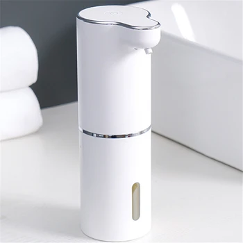 Бесконтактный автоматический дозатор мыла с пеной, заряжаемый через USB, умный инфракрасный датчик, дозатор жидкого мыла, дозатор дезинфицирующего средства для рук в ванной комнате