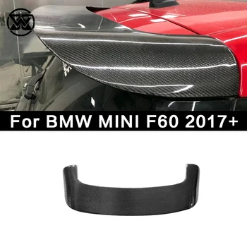 Задний Спойлер из углеродного волокна для BMW MINI Countryman F60 2017-2023 Обновление хвостовых плавников задней крышки багажника автомобиля