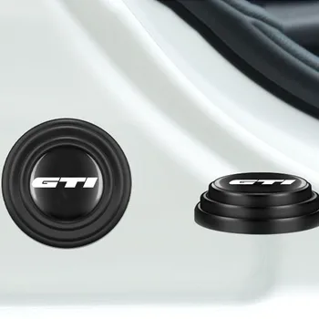 Автомобильная дверь противоударная амортизирующая силиконовая накладка наклейка для VW Golf GTI 4 5 6 7 MK4 MK5 MK7 автомобильные аксессуары