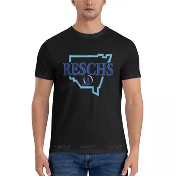 мужская хлопчатобумажная футболка Reschs NSW surfer Classic Essential, топы, пустые футболки, рубашка с животным принтом для мальчиков, мужская черная футболка
