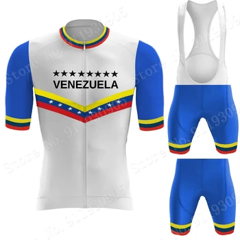 Велосипедная одежда Сборной Венесуэлы 2022 года, Летний Комплект из джерси для велоспорта, мужская рубашка для шоссейных велосипедов, костюм для велосипедных шорт MTB Ropa Maillot Ciclismo