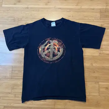 Винтажная мужская футболка A Perfect Circle с эмоциональной рок-группой Y2K 2004 года, черная, Sz Small