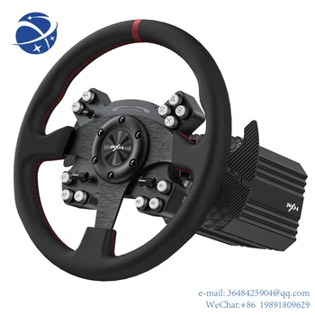 YYHC PXN V12 custom 900 угол поворота руля спортивное игровое рулевое колесо гоночное колесо для игр PS5 PS4 для ПК