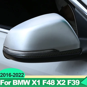 Для BMW X1 F48 X2 F39 2016-2018 2019 2020 2021 2022 ABS Карбоновое Автомобильное Зеркало Заднего Вида Боковая Крышка Отделка Корпуса Молдинговые Аксессуары