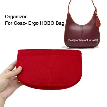 Вставка-органайзер для кошелька, подходящая для винтажной сумки-хобо на молнии Ergo, внутренняя подкладка сумки