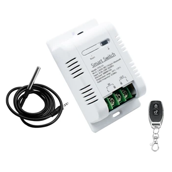 Умный переключатель температуры Tuya Wifi Интеллектуальный переключатель мониторинга RF433 Переключатель термостата 16A 3000W