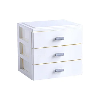 Многослойный настольный ящик для хранения всякой всячины, органайзер, ящик для хранения (белый)