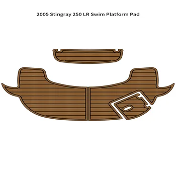 Качественный 2005 Stingray 250 LR Подножка для платформы для плавания, коврик для пола из пеноматериала EVA, Тиковая палуба, коврик для пола