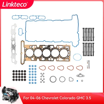 Комплекты для Восстановления Двигателя Linkteco Комплект Болтов С Прокладкой Головки Для GM Chevrolet Colorado GMC 3.5L 2004-2006 Годов выпуска OE HS26336PT ES71334