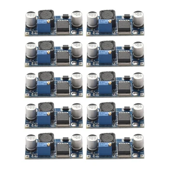 60 Упаковок понижающего преобразователя постоянного тока LM2596 от 3,0-40 В до 1,5-35 В Понижающий модуль питания (6 упаковок)