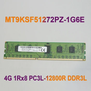 Для MT RAM 4GB 4G 1Rx8 PC3L-12800R DDR3L 1600 REG RDIMM Серверная Память MT9KSF51272PZ-1G6E