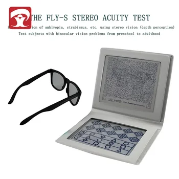 100% Новое оптическое оборудование бренда Loudly, Оптометрический стереовектограф Butterfly-S Stereo Acuity Test 1010S