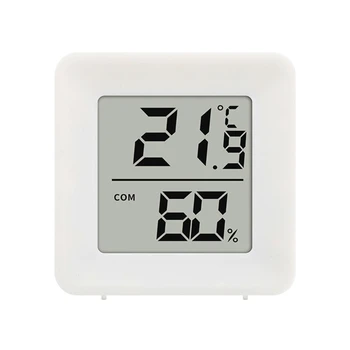 Электронный датчик температуры и влажности, настольный Термометр-гигрометр для настенного монтажа