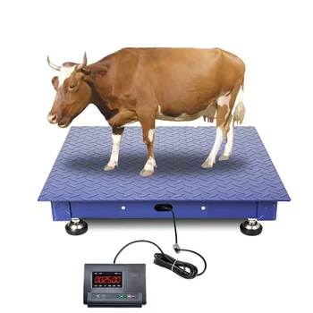 Высококачественные напольные весы для взвешивания крупного рогатого скота весом 5 тонн из нержавеющей стали, промышленные Электронные весы, платформенные напольные весы для взвешивания
